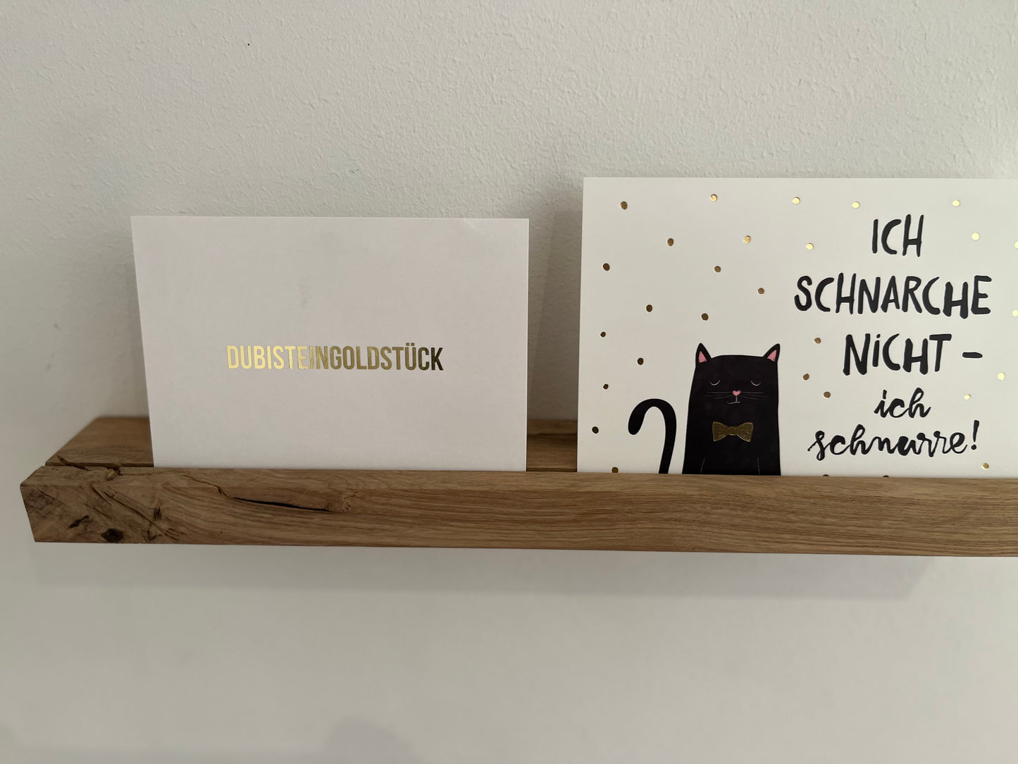 Bilderleiste - Fotoleiste aus naturbelassenen Eichenholz, verschiedene Formate Wandboard für Bilder