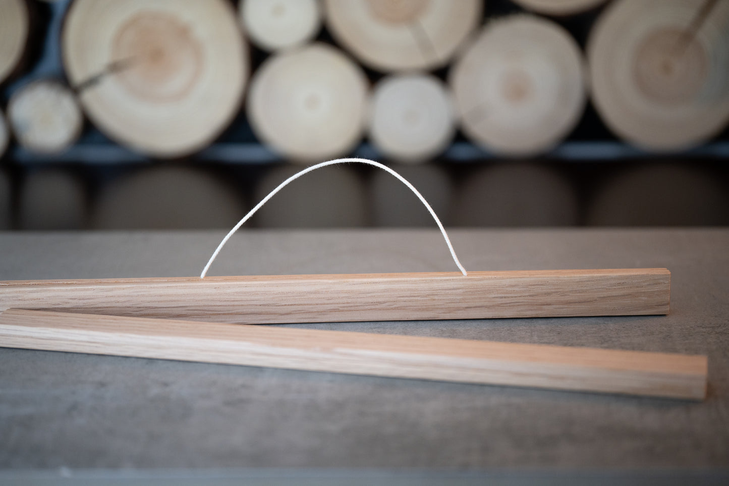 Magnetische Posterleiste aus Eiche – in DIN A1–A5 oder Wunschmaß bis 100 cm